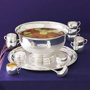  Reed & Barton Fifteen Piece Silver Plated Punch Set 