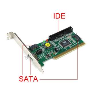 VIA VT6421 SATA Serial ATA RAID PCI Card For PC Xbox360 + 2 cable