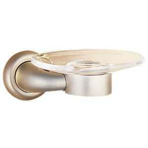   Soap Dish, Pearl Nickel/Polished Brass #73055 NP