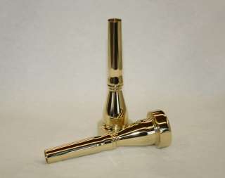Austin Custom Brass Fabrication Model 5 Trumpet Mouthpiece in Silver 