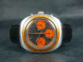 Vintage Jaeger LeCoultre Chronograph Watch Valjoux 72  