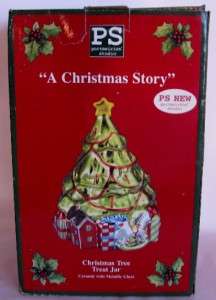   Studios CHRISTMAS STORY Treat Jar Candy Tree Susan Winget Metallic