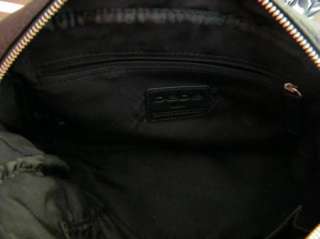 BEBE pocketbook handbag satchel bag purse 175187 black bamboo  