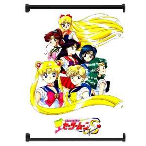 Sailor Moon Anime Fabric Wall Scroll Poster (16x23) Inches