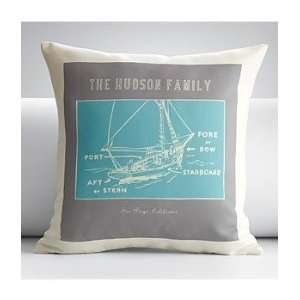  outdoor boat pillow   ivory cover   12x18