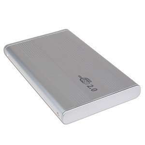  Super Slim 2.5 USB2.0 IDE Ext Aluminum Case Enclosure 