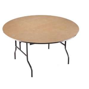  60 Round Plywood Core Folding Table by Midwest Folding 