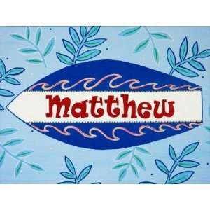  Catch a Wave Personalized Canvas Personalized