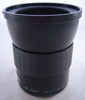 HASSELBLAD HC H1 H2 H3 35MM F3.5 LENS NO GLASS   AS IS   SERIAL 