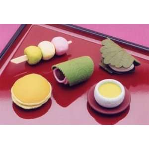 Iwako Japanese Eraser / Food / Japanese Desert / 5PCS 