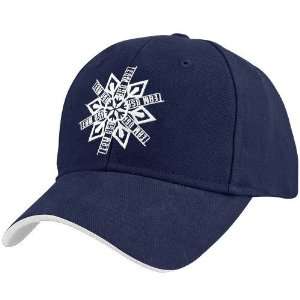 2010 Winter Olympics Team USA Navy Blue Snowflake Adjustable Hat 