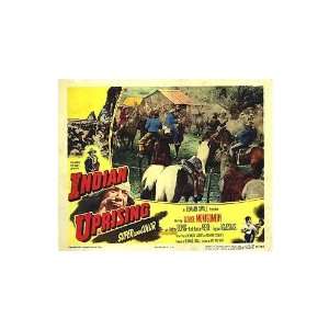  Indian Uprising Original Movie Poster, 14 x 11 (1951 