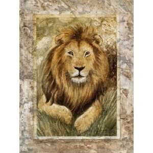  Lion by Monica Reed 12x16