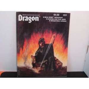  Dragon Monthly Adventure Role Playing Aid #61 May 1982 