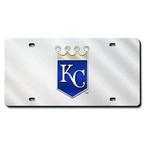  Kansas City Royals License Plate Cover (Silver) Sports 