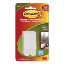 Command Medium Adhesive Picture Hanging Strips or Hooks  
