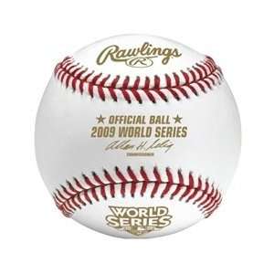   Rawlings 2009 Official World Series Game Baseball Sports Collectibles