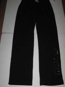 BCBG Maxazria Small Black Active Wear Apparel Pants Retails $160 New 