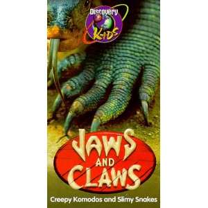  Jaws & Claws Creepy Komodos & Slimy Snakes [VHS] David 
