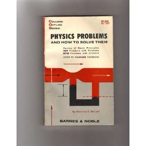  Physics Problems (and how to Solve Them). Books