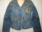 bnwt guess jeans denim jacket blazer girls size 4 4t returns not 