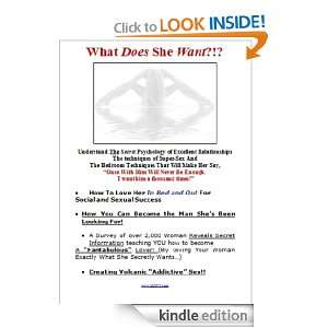 What Does She Want? Dr. Gregory Goodlove  Kindle Store