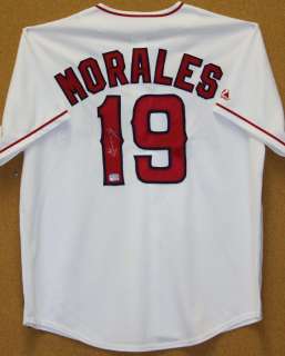 Kendry Morales Autographed Los Angeles Angels Jersey  