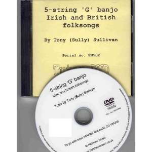  5 string G Banjo Irish and British Folksongs Tony 