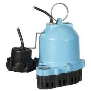 Little Giant 506421 Steel 1/3 HP 52 GPM Automatic Submersible Sump 