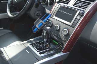 cell phone holder mount with usb cigarette outlet jack HTC Droid X 2 