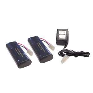  Hitech   2 Ni CD Battery Packs with Charger Set Sports 