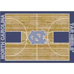  NCAA Home Court Rug   North Carolina Tar Heels