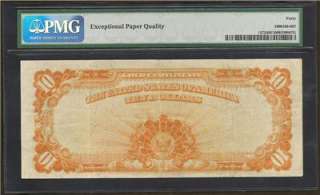 1907 $10 Gold Certificate PMG EF 40 EPQ  