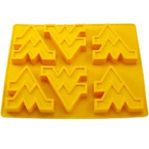  West Virginia Mountaineers Silicone Muffin Pan