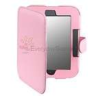 Lady Pink Stylish Leather Case Cover For Nook 2nd Edition Simple Touch 