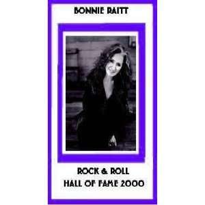  Bonnie Raitt Rock & Roll Hall of Fame Class of 2000 Bonnie 