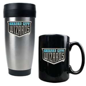  Kansas City Wizards MLS Stainless Steel Travel Tumbler and 