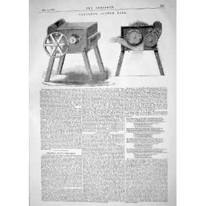  ENGINEERING 1862 FRANCIS ALTON CALVERT COTTON GINS 