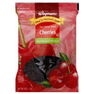 Wgmns Food You Feel Good About Cherries, Sweetened, Dried, 6 Oz. (Pack 