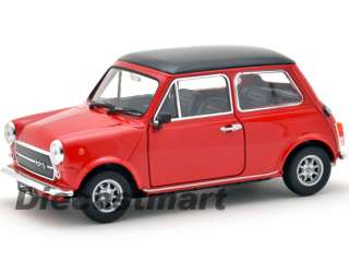 WELLY 124 MINI COOPER 1300 DIECAST RED  