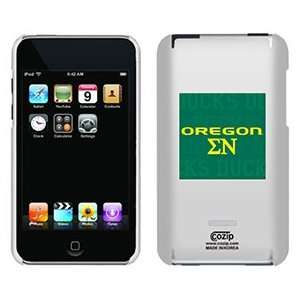  Oregon Sigma Nu Ducks on iPod Touch 2G 3G CoZip Case 