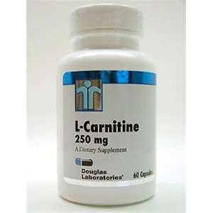 Carnitine 250 mg 60 Capsules by Douglas Laboratories  
