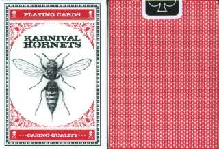 KARNIVAL HORNETS PLAYING CARDS LIKE BICYCLE  