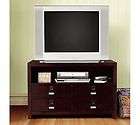 Pottery Barn Rhys Media TV Stand Flat Screen Console Cabinet Wood 