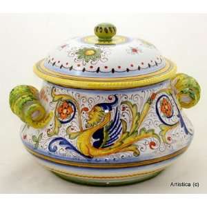    Round Tureen w/scrolled handles [#1537 RAF]