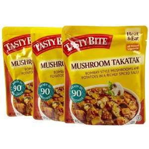 Tasty Bite Mushroom Takatak Entree, Heat & Eat, 10 oz, 3 pk  