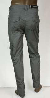 BRAND NEW NEW MENS INC INTERNATIONAL CONCEPTS GRAY FADED CASUAL CARGO 