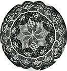 CROCHET PATTERN 7019 Crochet 3 Doily Patterns Pineapple Shell stitch 