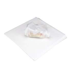  18 x 18 Deliwrap Dry Waxed Paper Flat Sheets in White 