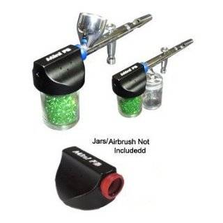 Mini Flake Buster and Iwata 4200 Airbrush & 2 Glass Bottles with FREE 